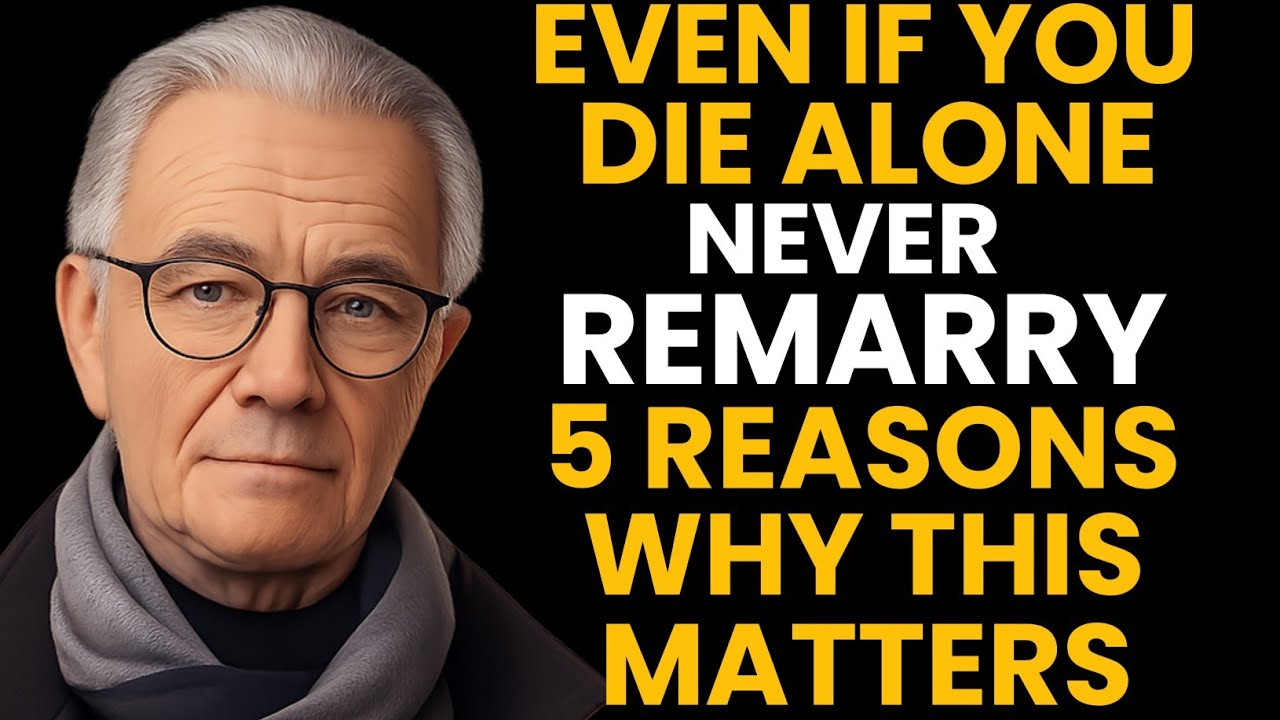 After 60, Never Remarry: 5 Reasons Senior Men Must Know