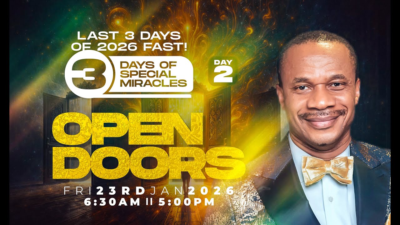 3 DAYS OF SPECIAL MIRACLES (DAY 2 MORNING) WITH REV. NTIA I. NTIA || 23RD JAN. 2026