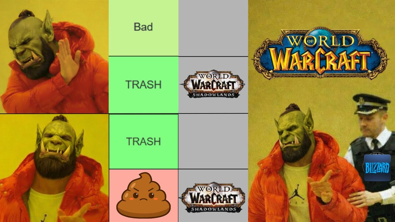 Рейтинг всех дополнений World of Warcraft &mdash; от худшего к лучшему.