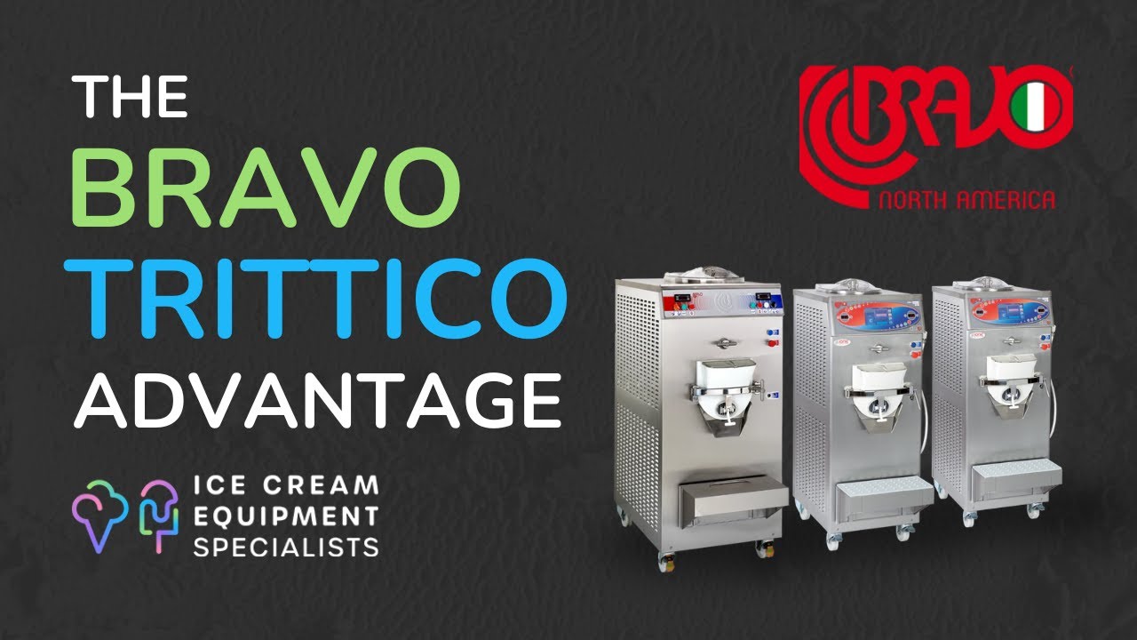 Ice Cream Equipment Specialists Present the Bravo Trittico Advantage