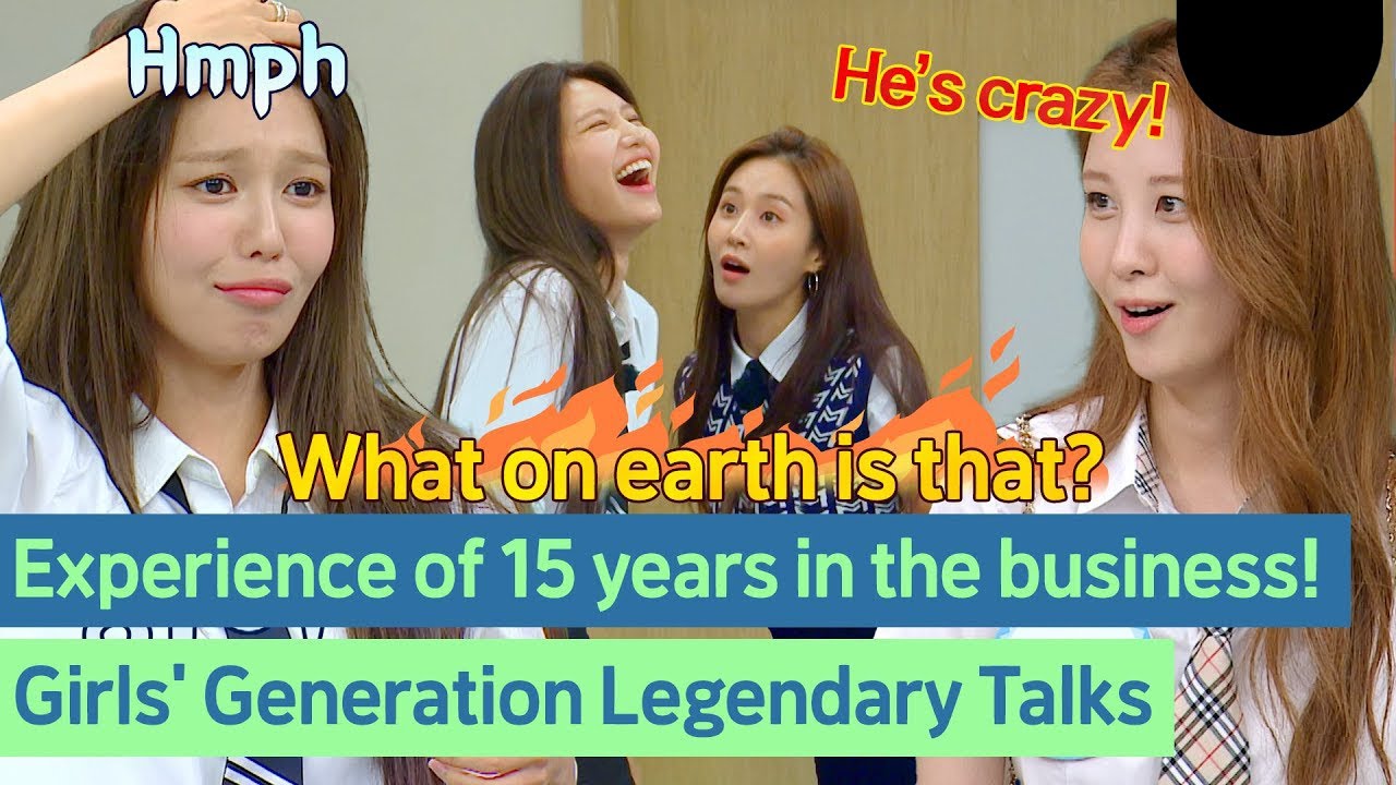 Girls' Generation's talking skill is outstanding! Is this 15Y vibe? 