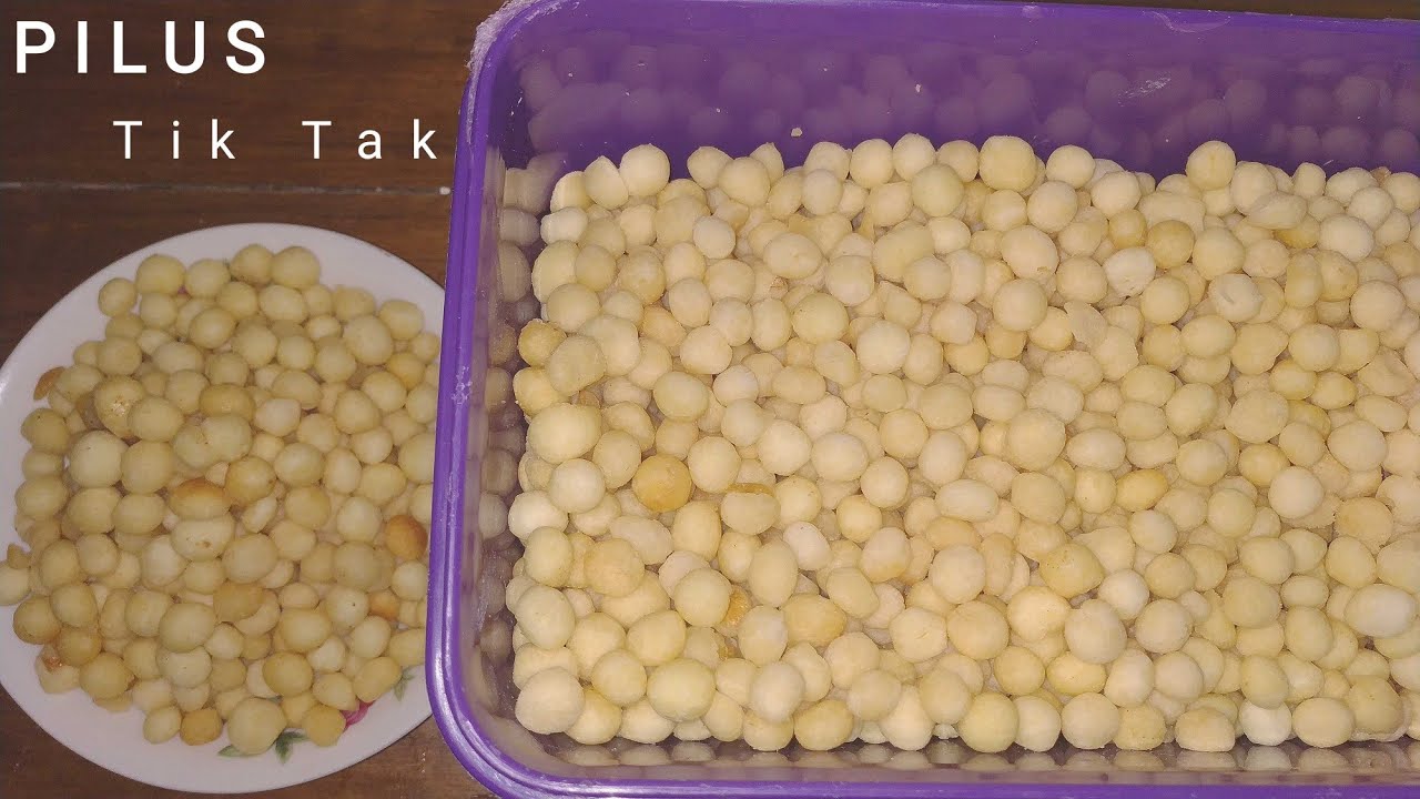 RESEP: Cara Membuat Pilus TIC TAC Renyah dan Gurih (TANPA PENYEDAP RASA)