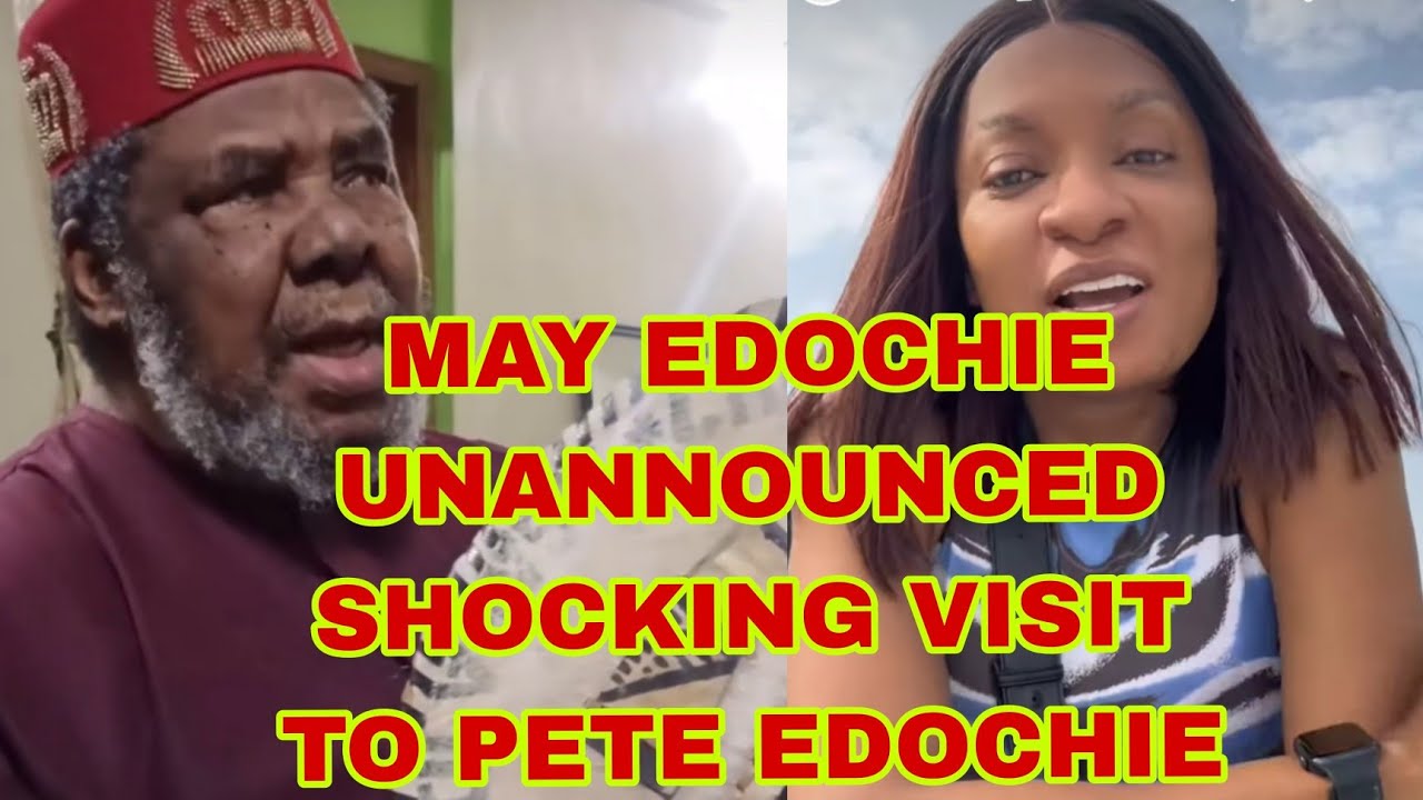 MAY EDOCHIE SHOCKING  AND MYSTERIOUS VISIT TO PETE EDOCHIE SPIRITUAL NECKLACE