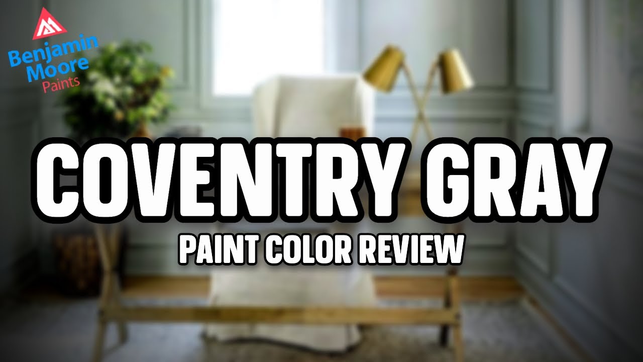 Обзор серого цвета Benjamin Moore Coventry