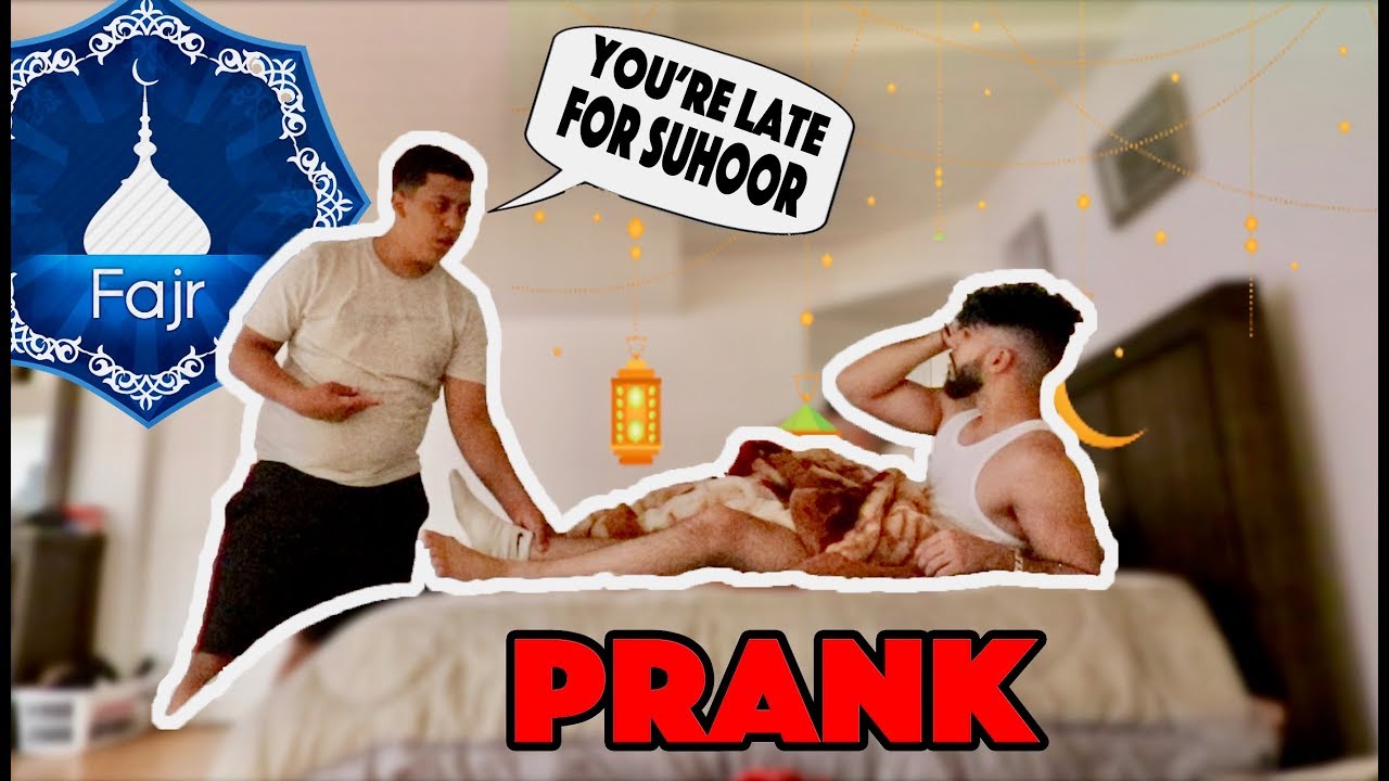 He Woke Me Up Late For Suhoor (RAMADAN PRANK)