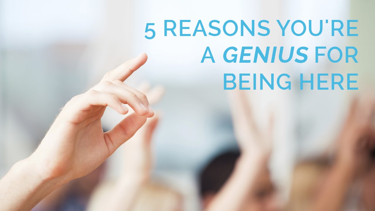 5 Reasons you're a genius for being here - LDS Business College #LDSBC