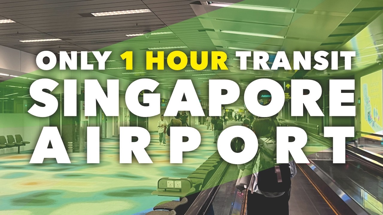 Transit at Singapore Changi Airport 🇸🇬 How much Time need