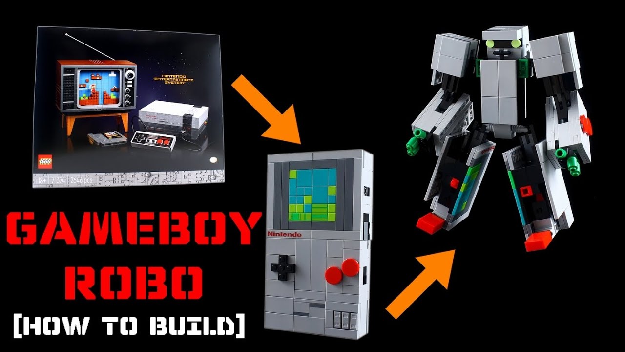 [GAMEBOY-ROBO] LEGO 71374  Nintendo Entertainment System Alternative Build