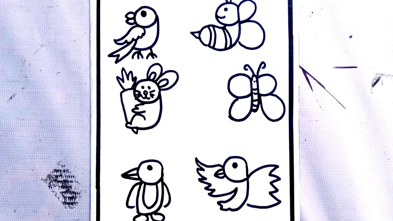 9 number drawings | Draw with 9 number | ART & CRAFT