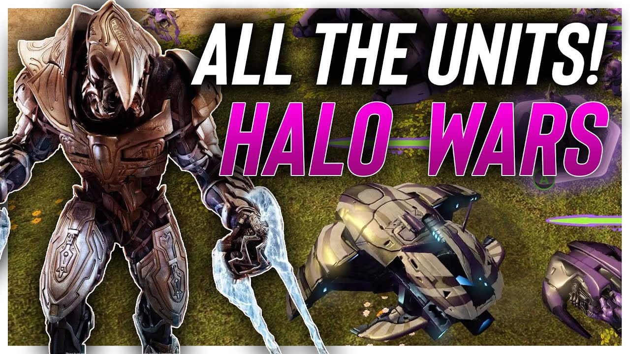 All the Units in 2024 - Covenant Units! Halo Wars Mod