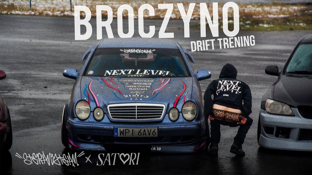 Drift Trening w Broczynie, Mecenasy w akcji, ryczą Tczewiaki bez grama trakcji