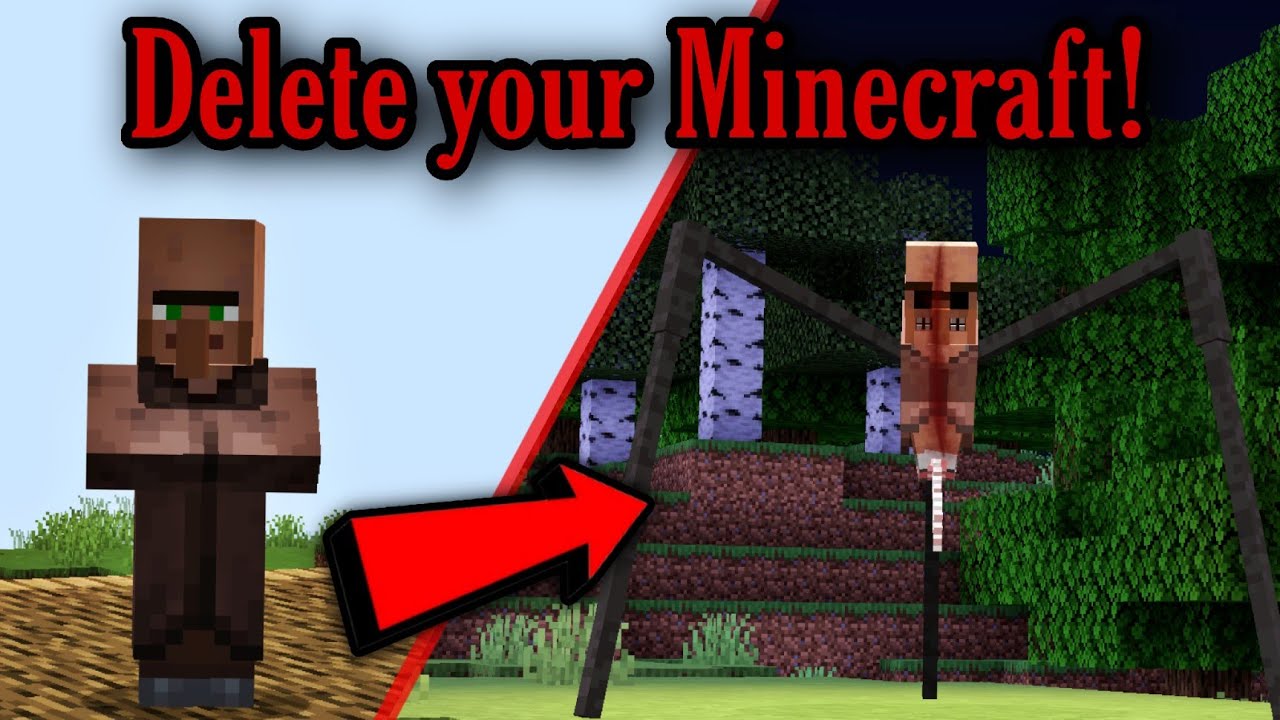 If a villager keeps getting close to you, It is not friendly! (Minecraft Creepypasta)