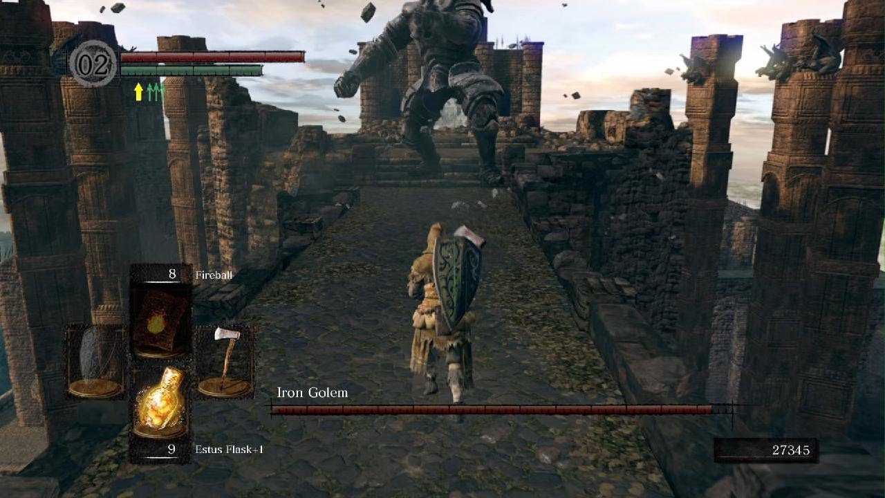 DARK SOULS: REMASTERED - Iron Golem [SL1 Run]