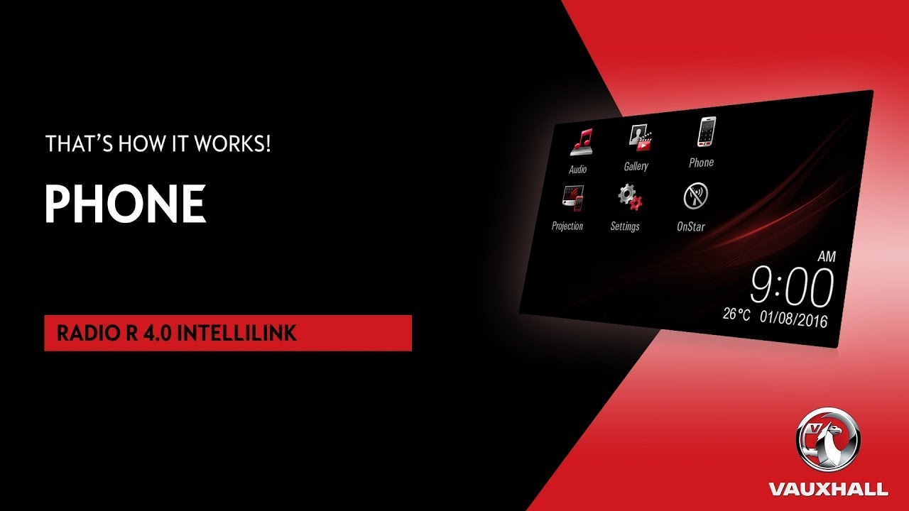 Phone | R 4.0 IntelliLink | Vauxhall