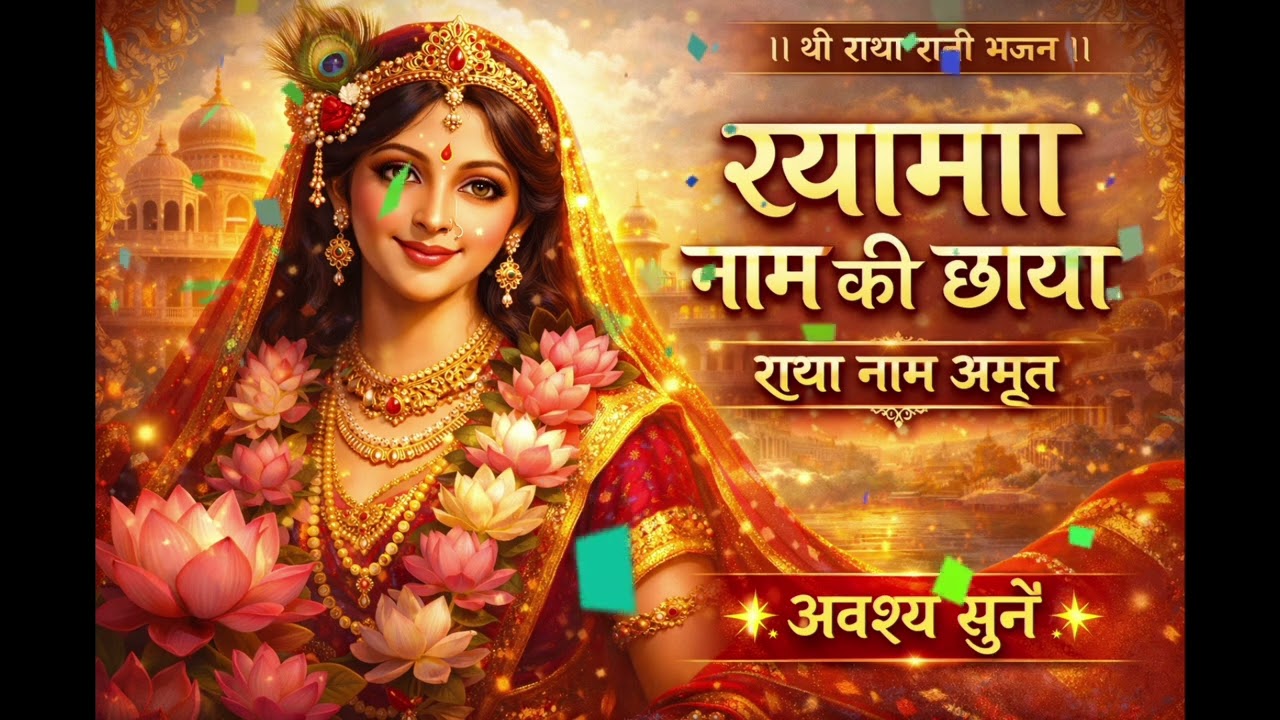 श्यामा नाम की छाया || RADHA RANI BHAJAN || SHRI JI BHAJAN || SHRI RADHA RANI BHAJAN 