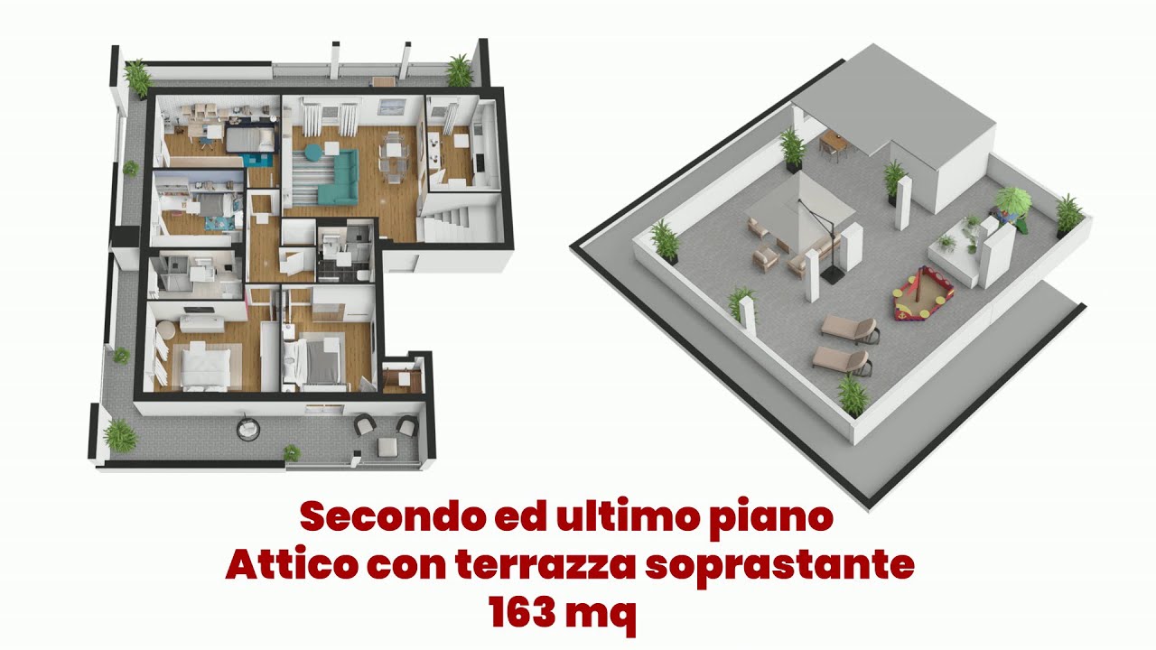 Dimore di Liguria a Savona: attico di nuova costruzione con solarium e bella vista mare