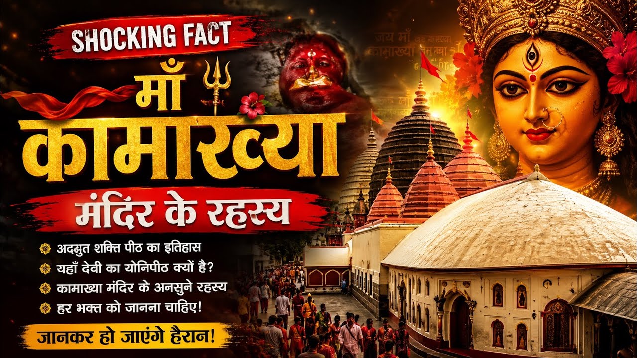 रहस्यमय माता कामाख्या  शक्ति पीठ असम //शोकिंग फेक्ट 