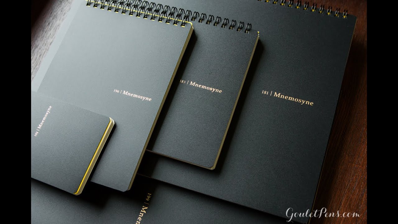 Maruman Mnemosyne Notebook Overview