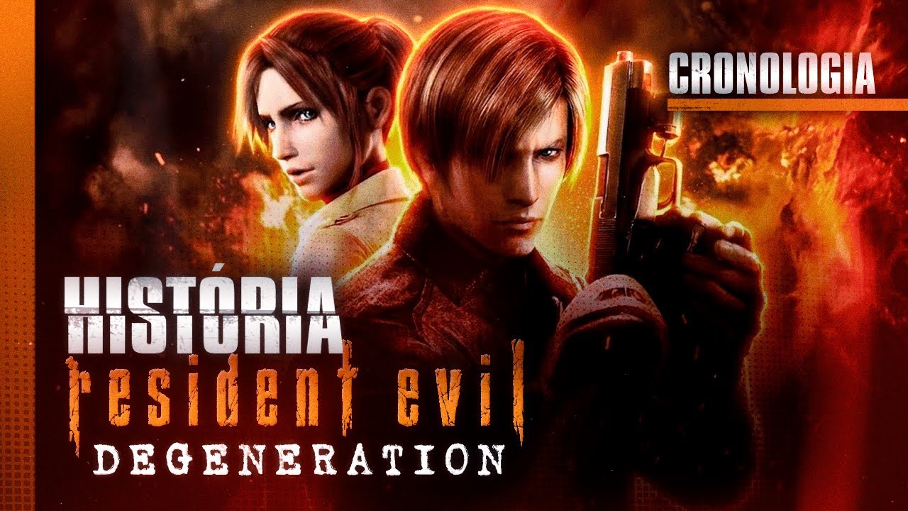 RESIDENT EVIL DEGENERAÇÃO: A HISTÓRIA COMPLETA em 1 VÍDEO