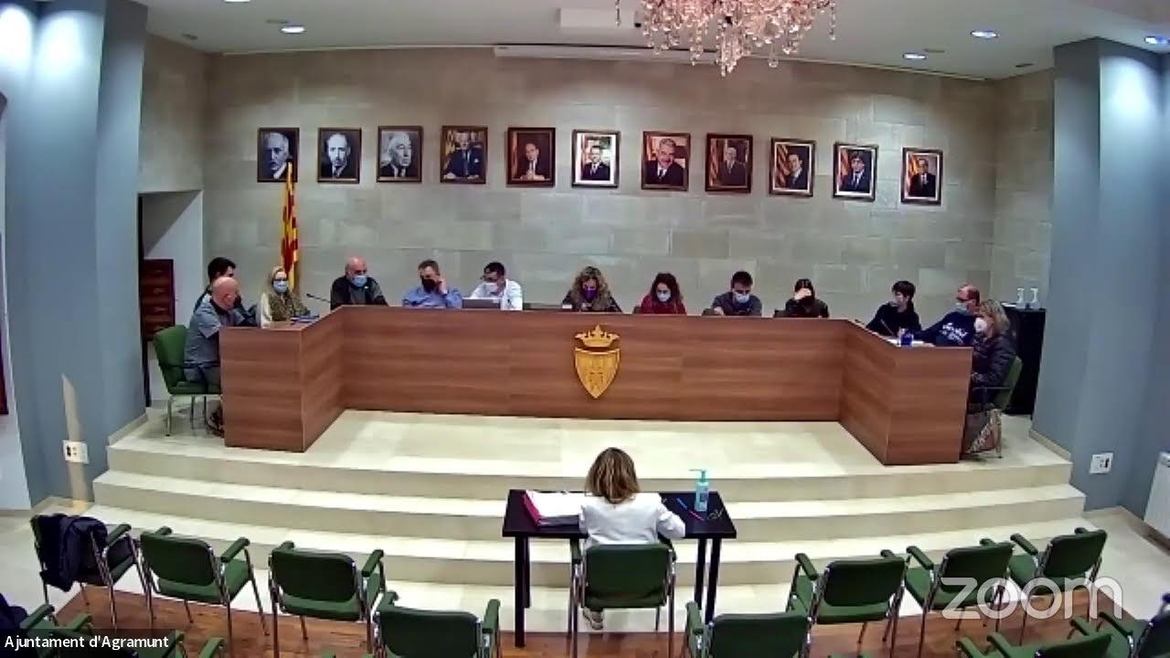 Ple ordinari 31/03/2022 -  Ajuntament d'Agramunt