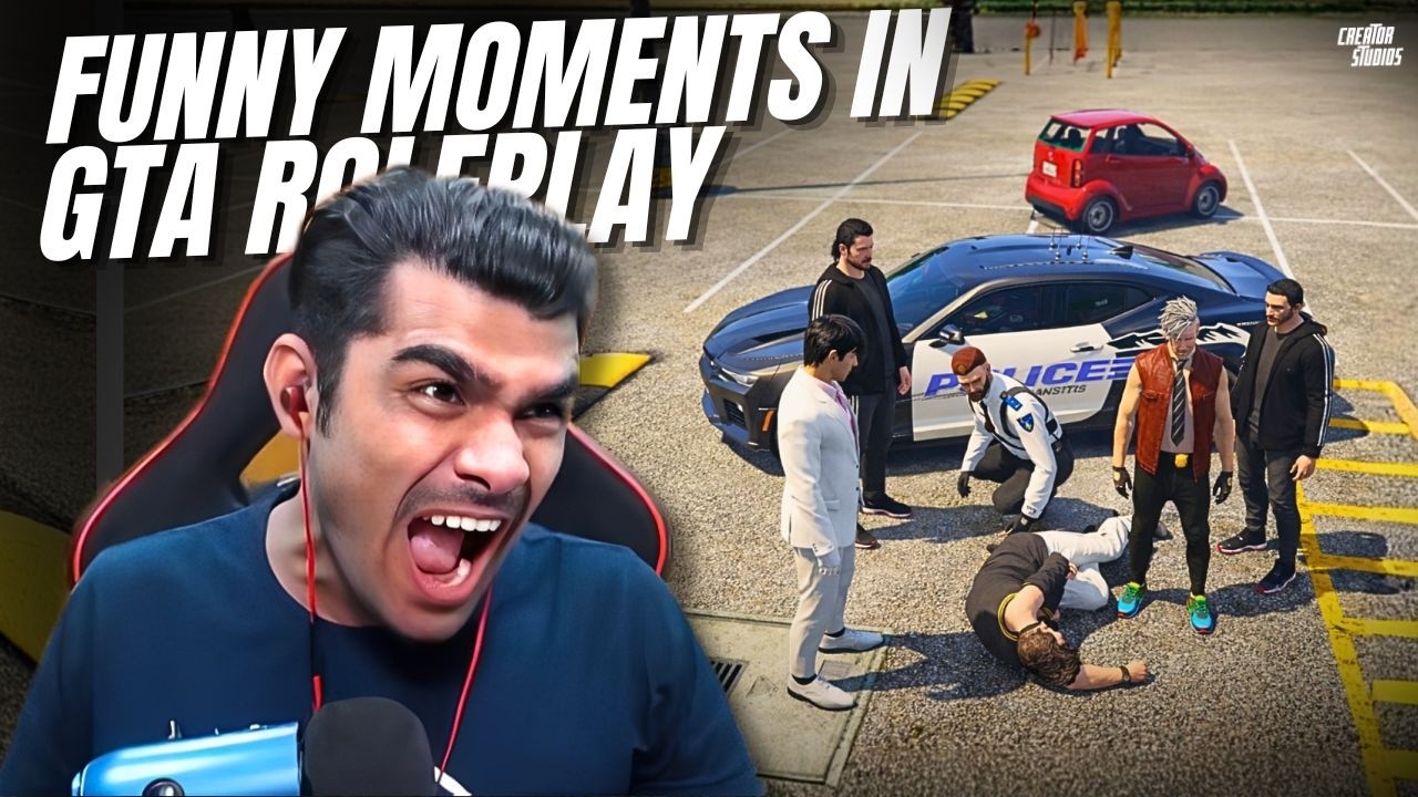 Shreeman Legend Funny Moments In GTA MERP