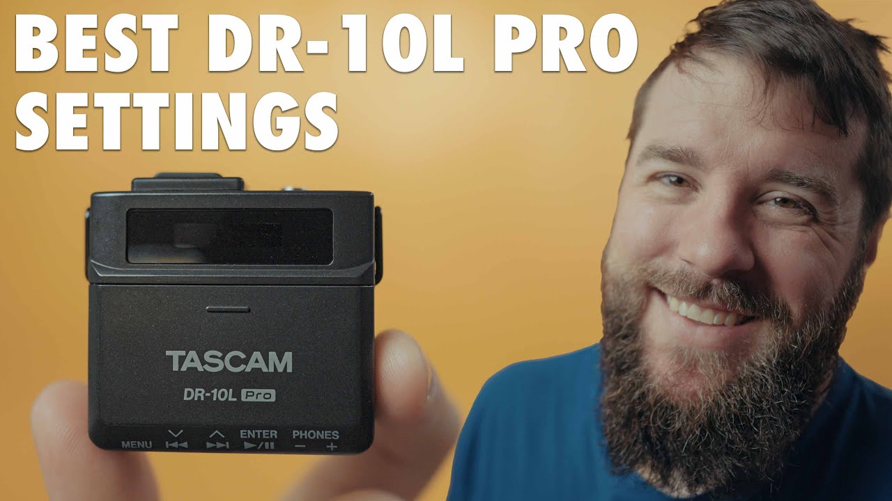 Лучшие настройки для профессионального аудиорекордера Tascam DR-10L