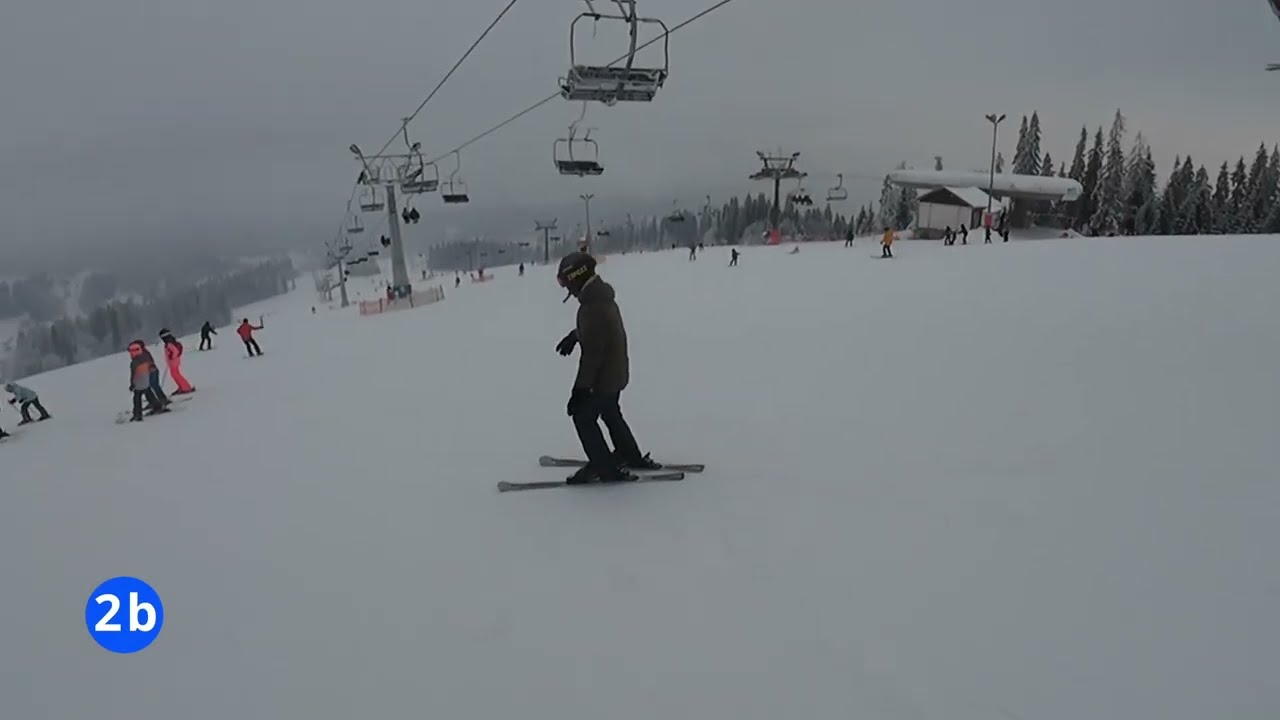 Kotelnica Białczańska na nartach | Luty 2026 | Trasy 2b, 2c, 10, 10a, K1, K2, K5, K6