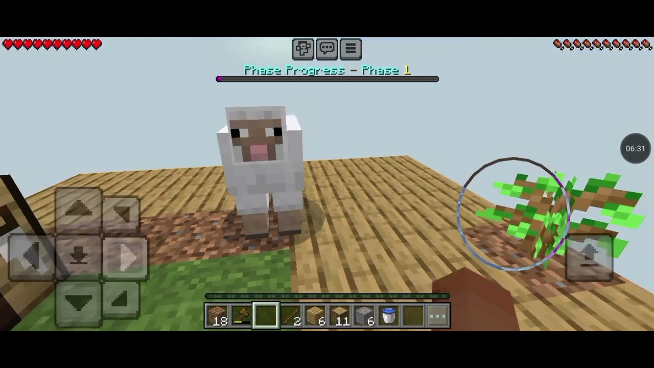 TENTANDO SOBREVIVER EM UM BLOCO NO MINECRAFT #gameplay #minecraft #umbloco 