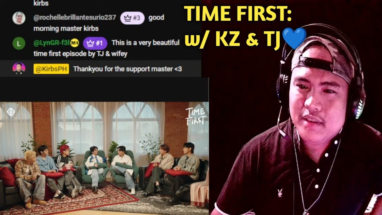 SB19 TIME FIRST: KZ TANDINGAN & TJ MONTERDE LIVE REACTION