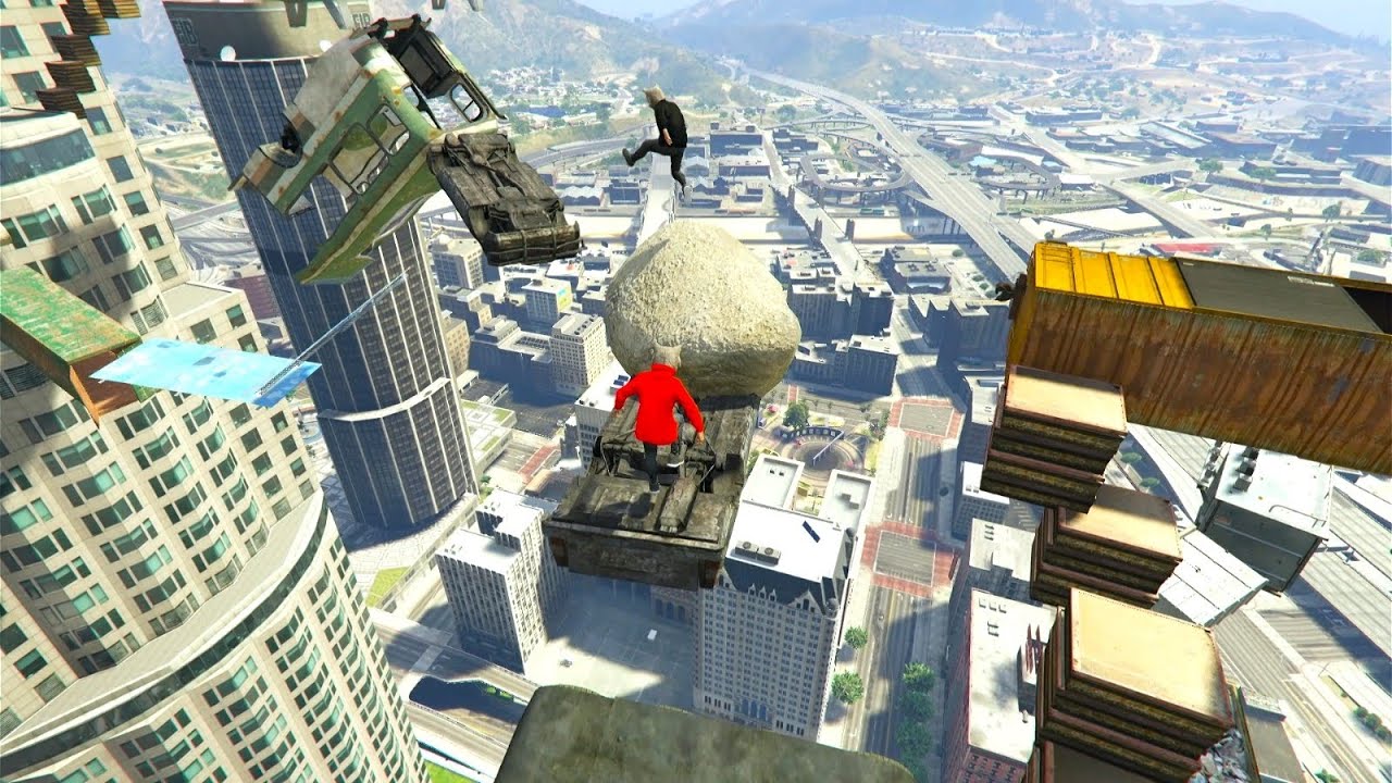 MOST DIFFICULT PARKOUR 1 ~ GTA 5 ONLINE  #parkour #235  パルクール | AlkyMisTa #gta5