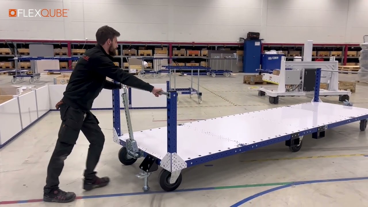 5 meter long Flatbed with 1.5 ton Load Capacity | FlexQube
