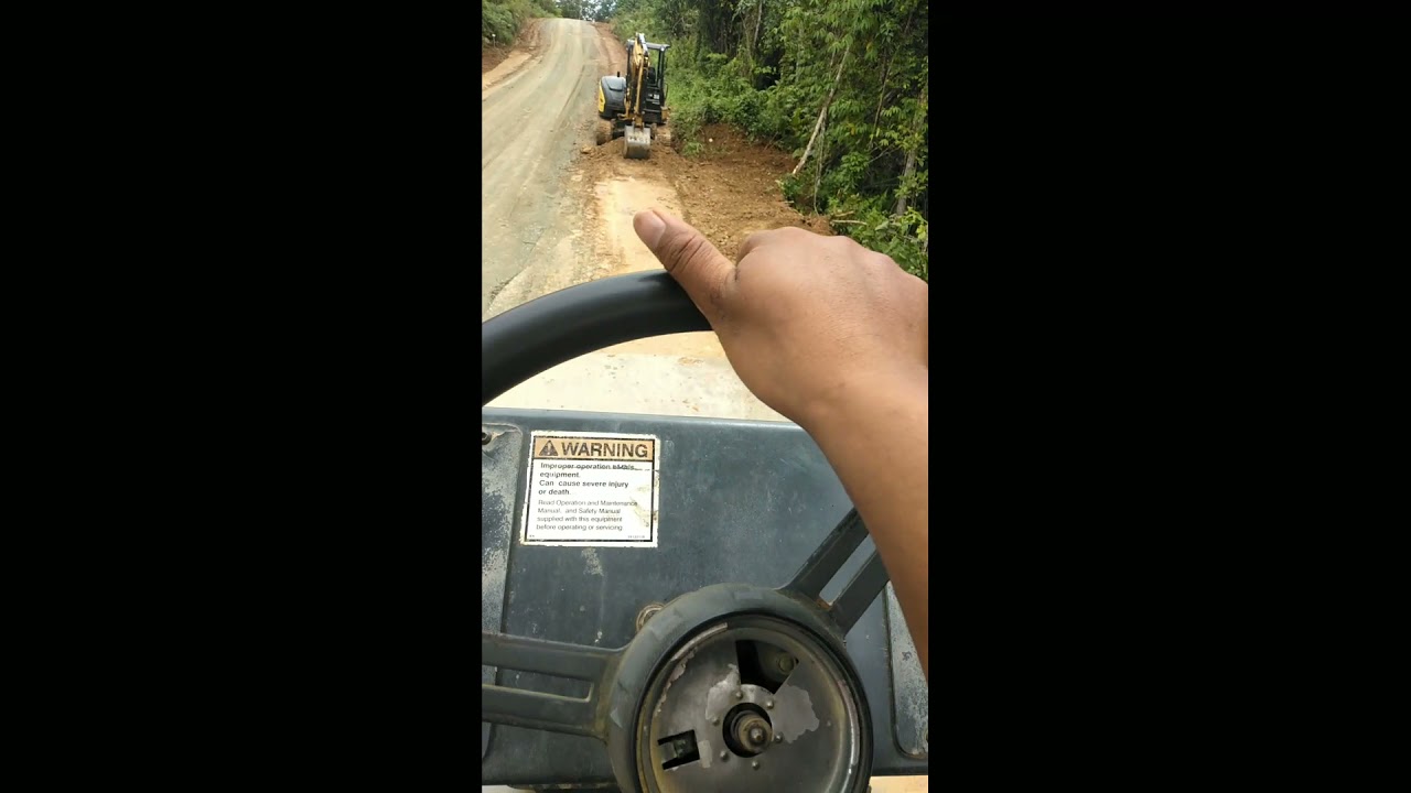 cara mengoperasikan compactor Volvo 100DC