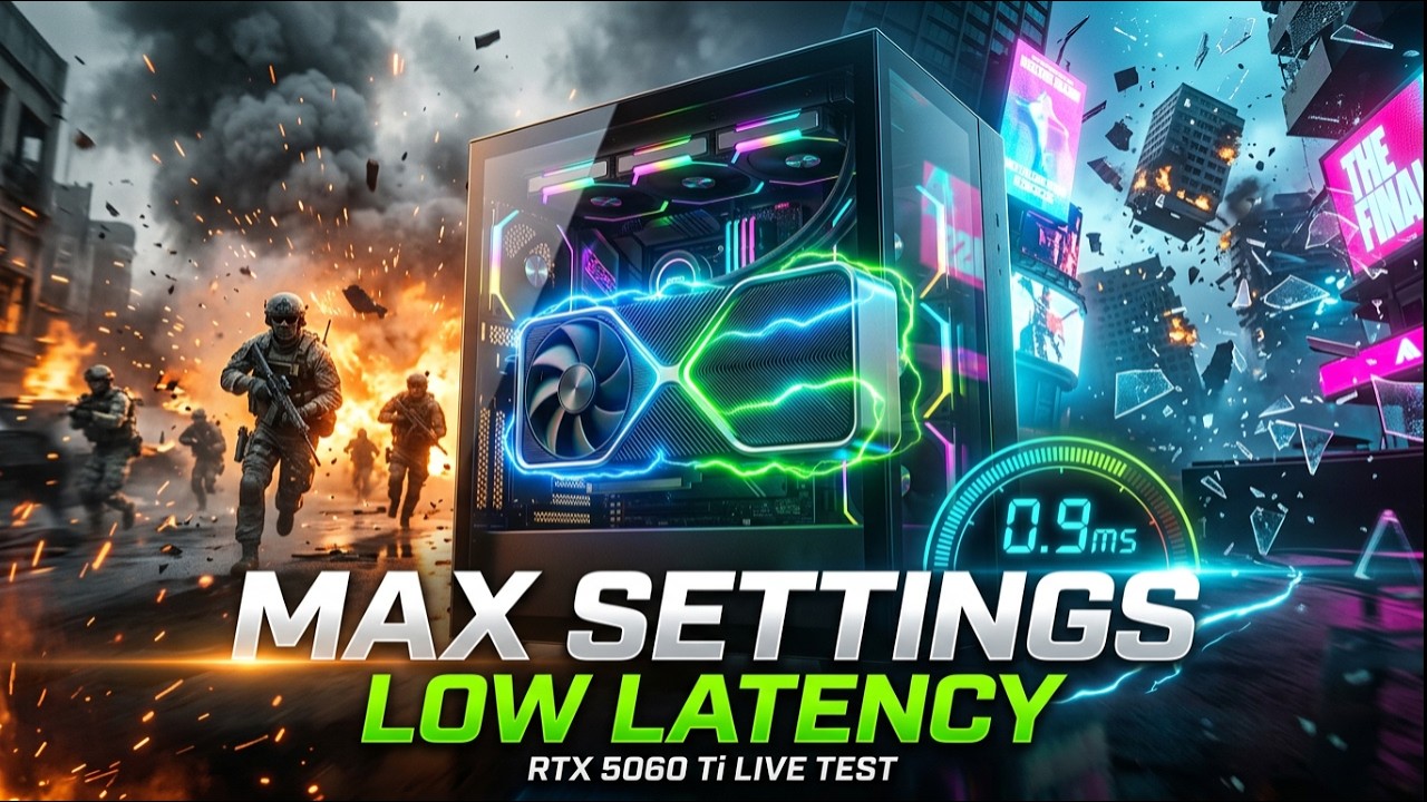 RTX 5060 Ti: Ultra Epic Settings | Latency Test 1 Ms | Battlefield 6 Redsec Season 2 + The Finals!
