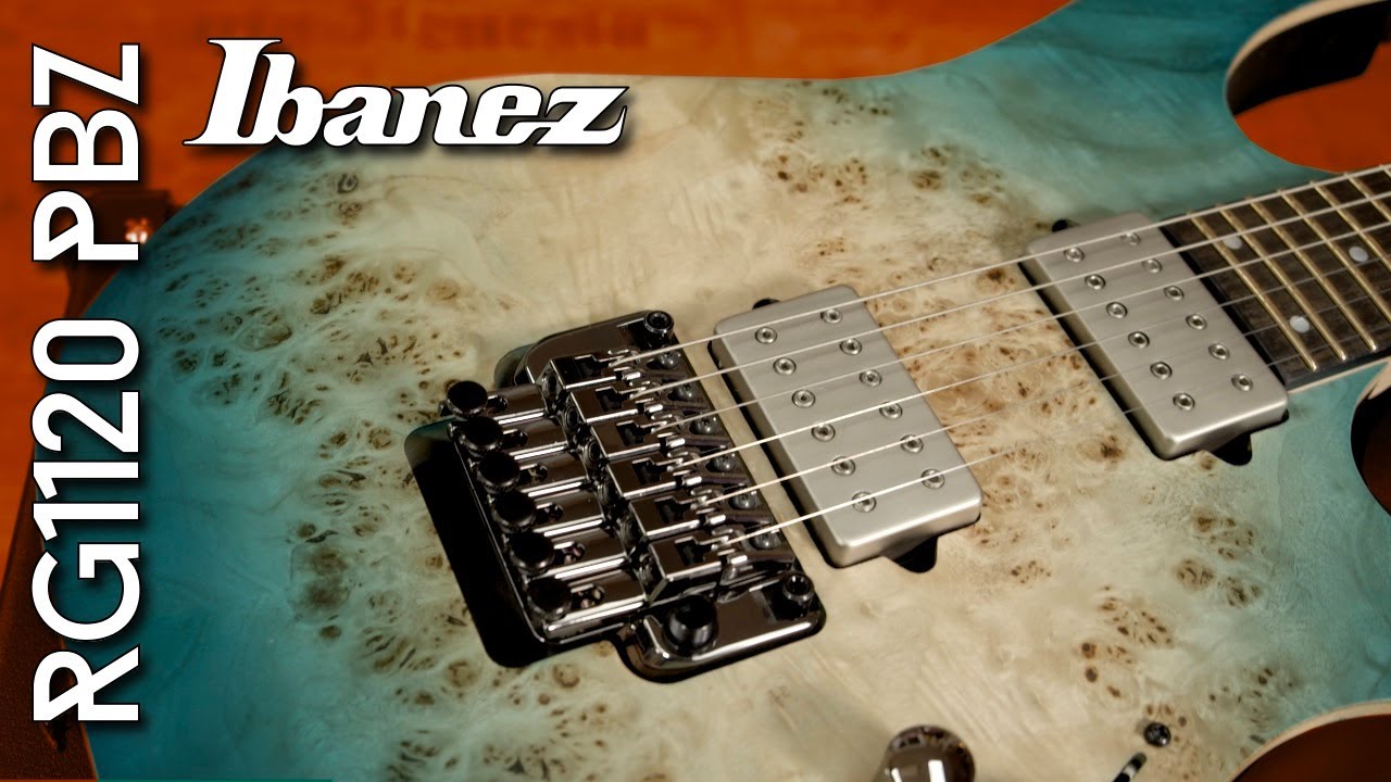 A guitar like the sea! Ibanez RG1120 Review