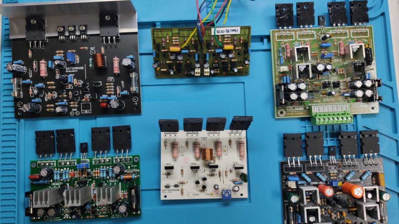 Minha impressão sobre placas de amplificadores encontradas no mercado.