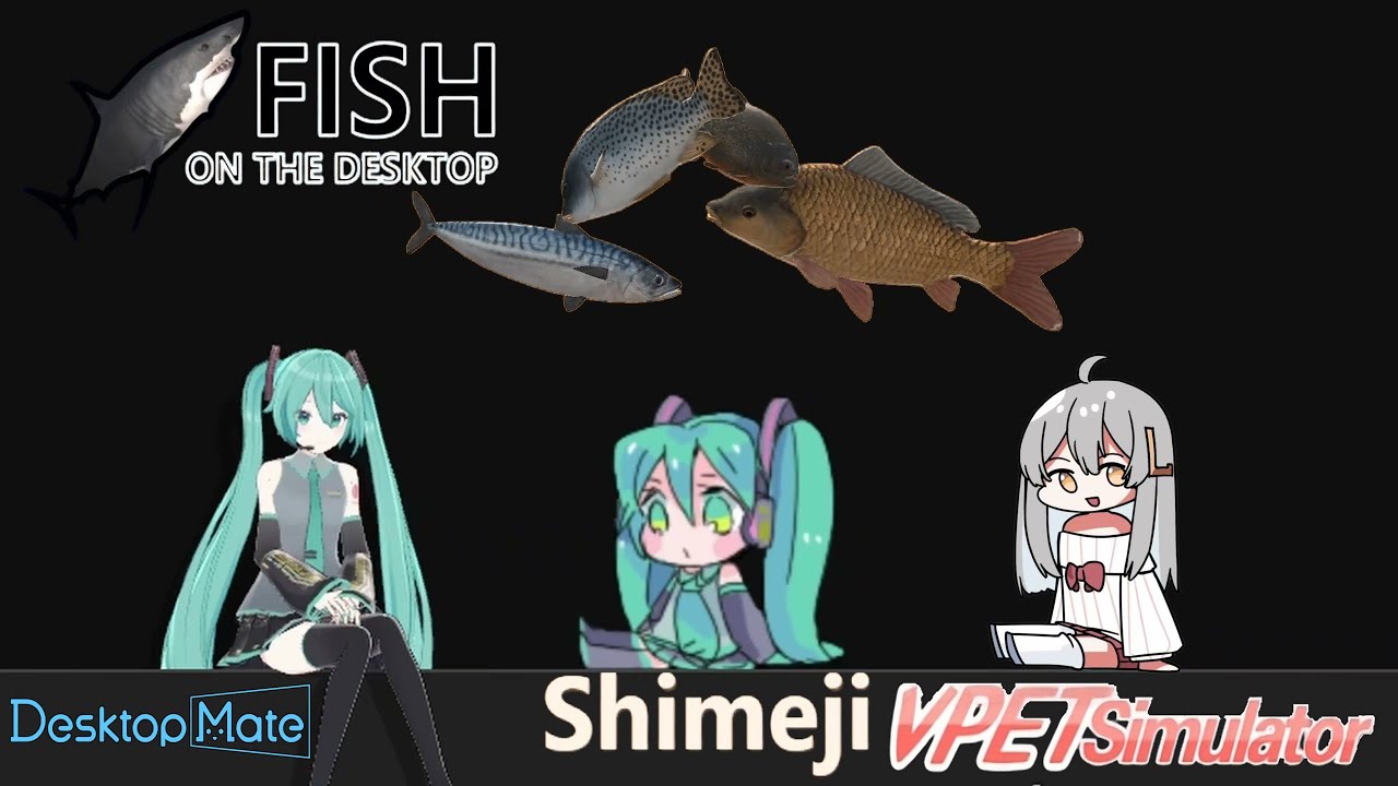 so i tried fish on the desktop.