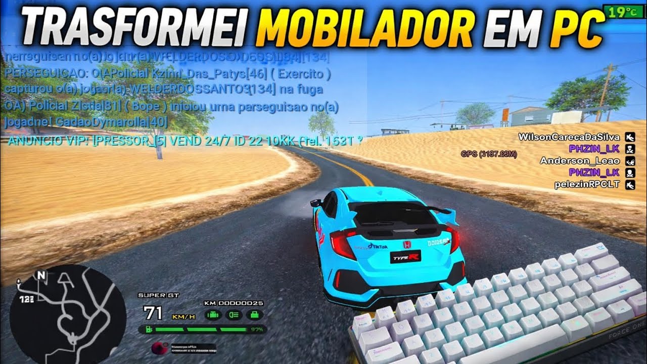 COMO DEIXAR  MOBILADOR IGUAL PC NO SAMP