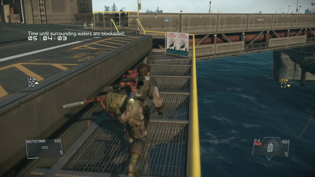 MGS5 extreme fob ghost infiltration - bypassing domino bridge block - s++ - lvl68 - support platform
