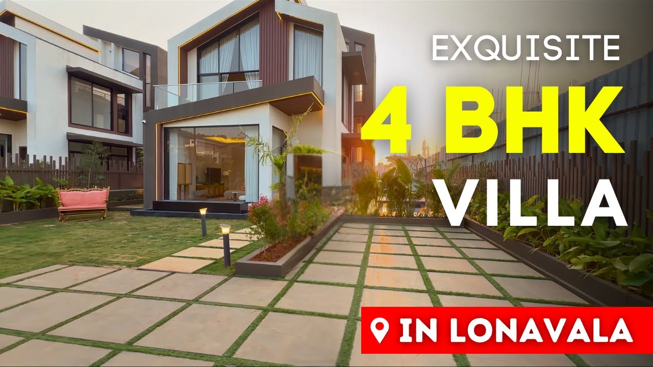 Exquisite Villa For Sale | Next to Tungarli Dam, Lonavala | Hill-Facing with Pool & Terrace