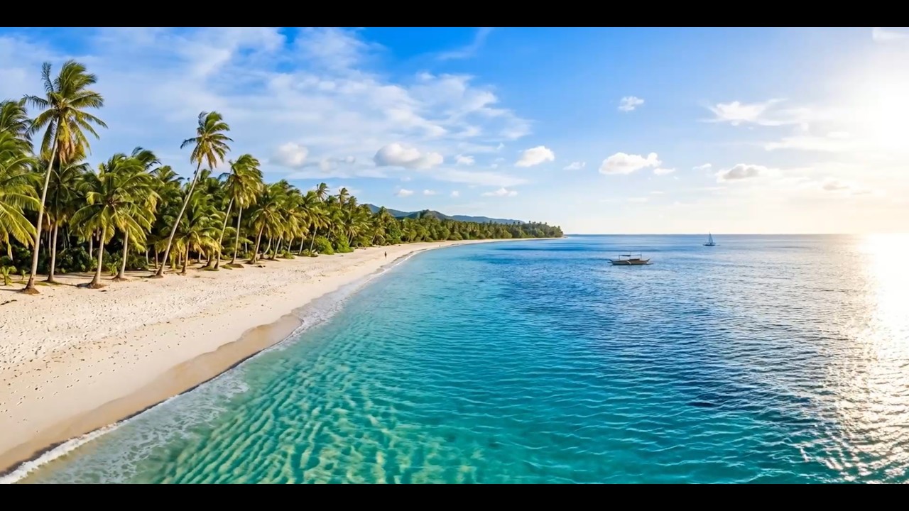 🌊 Sea Breeze BGM | Relaxing Ocean Waves & Gentle Wind Sounds for Study, Focus, Relaxation & Sleep