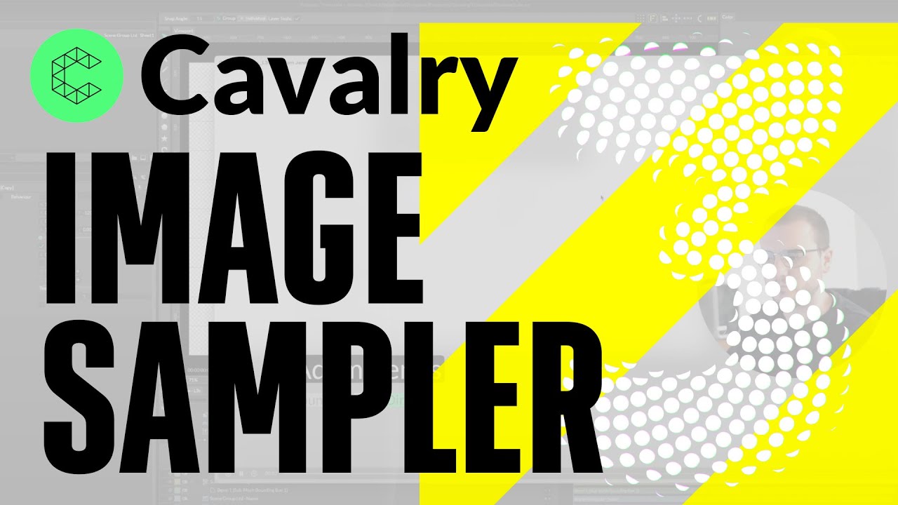 Animate w/ Image Sampler in Cavalry—Tutorial