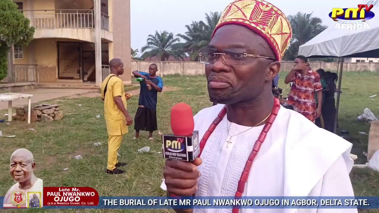 The Burial Ceremony of Late Mr. Paul Nwankwo Ojugo in Agbor, Delta State.