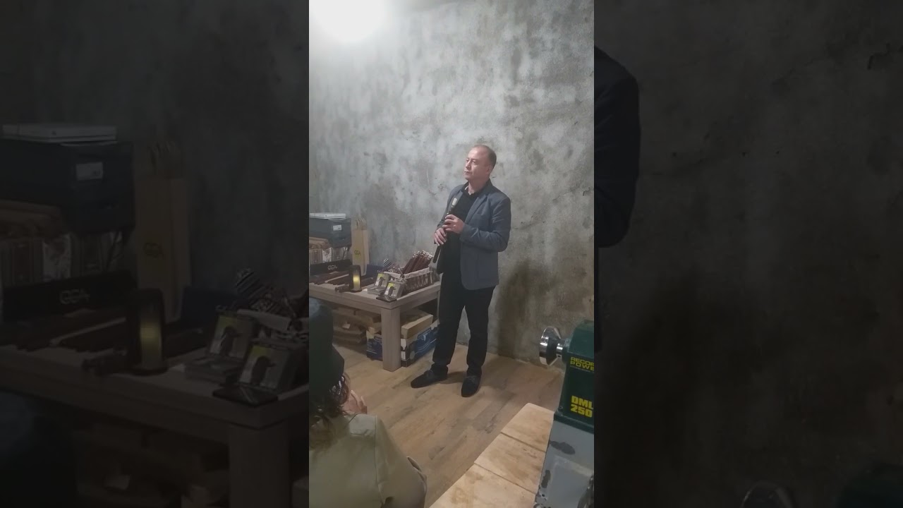 Duduk GGA Workshop. Musician Ara Mkoyan.