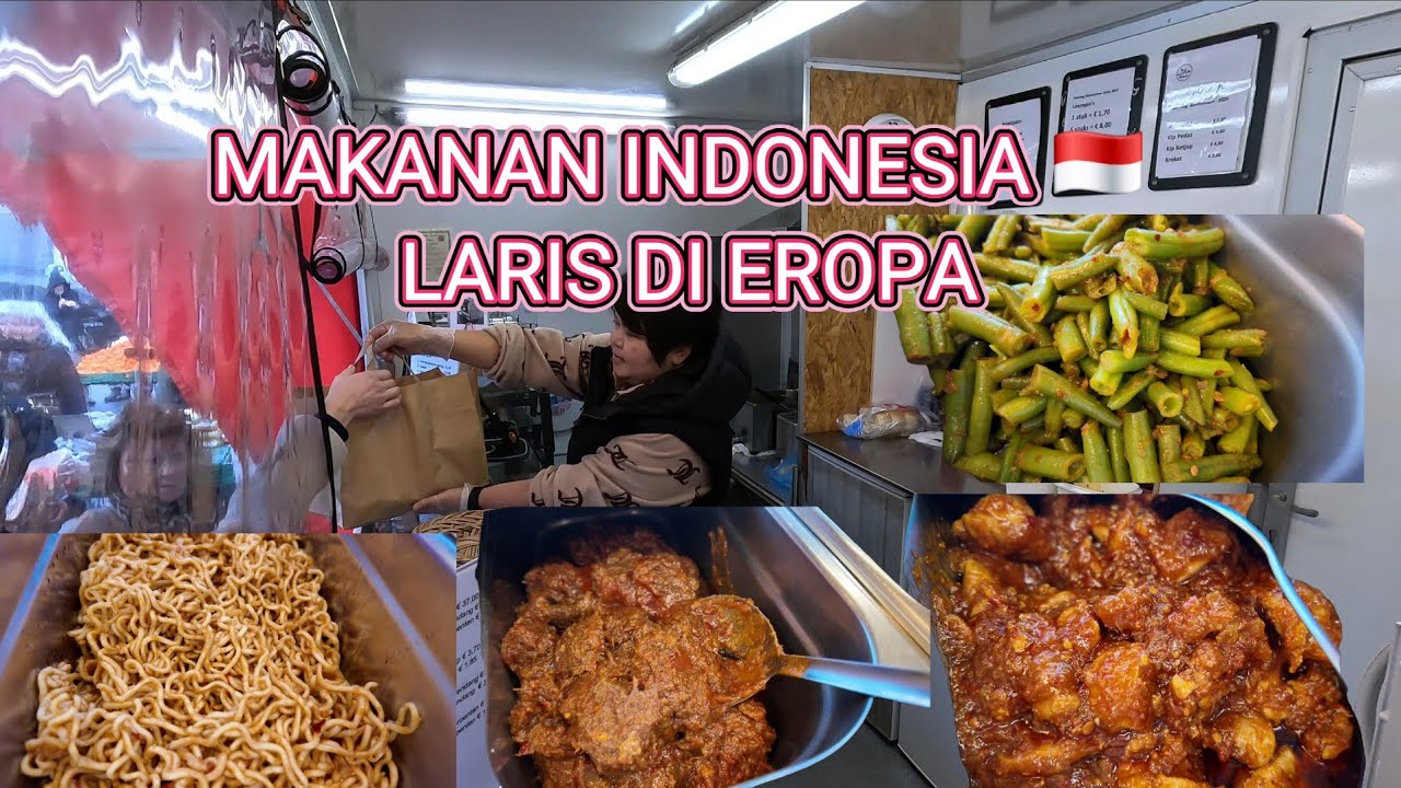 Jual GORENGAN INDONESIA 🇮🇩 DI BELANDA 🇳🇱 #part16 #2026 | FOODTRUCK | GEROBAK GORENGAN 🇮🇩 