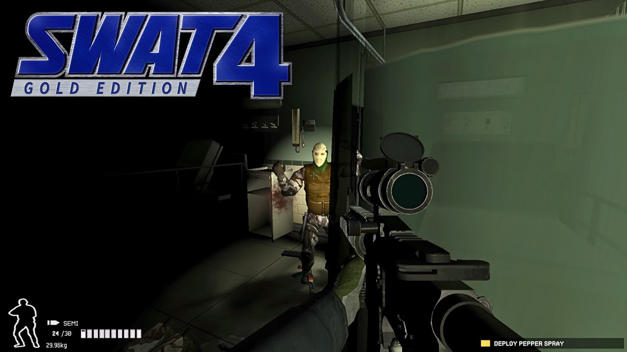 SWAT 4: Elite Force (2005) - PC Gameplay (Custom Mission)