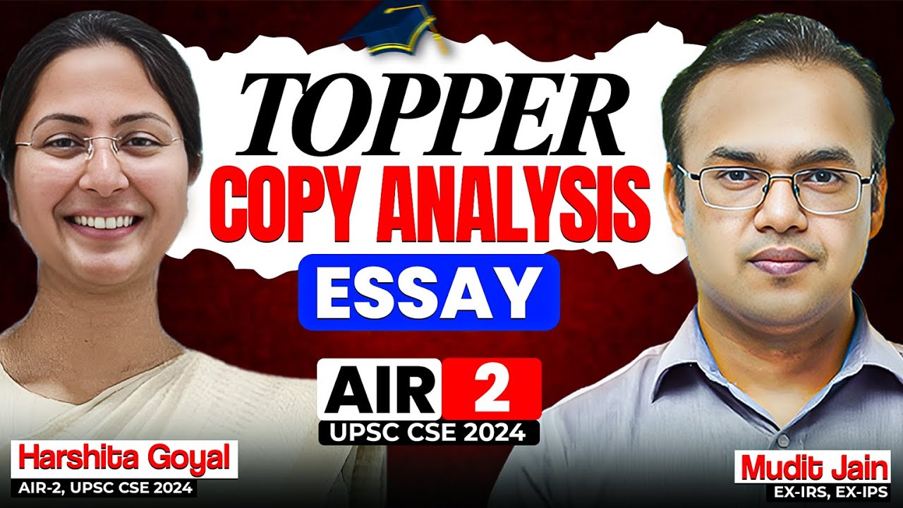 AIR 2 Harshita Essay Topper (144 Marks) Copy Analysis