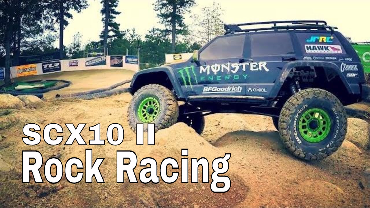 Axial SCX10 II Goes Rock Racing - JPRC Monster Energy Jeep Cherokee
