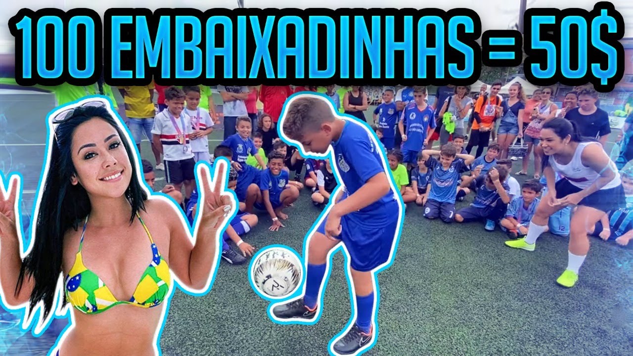 DESAFIEI as CRIANÇAS Valendo 50 REAIS da ESCOLINHA DO SÃO CAETANO!