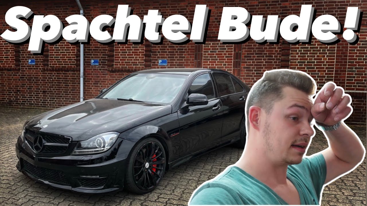 C63 Karosse im Ar*ch? | Unfallschaden kurz vorm T&Uuml;V entdeckt - 1cm Spachtel!