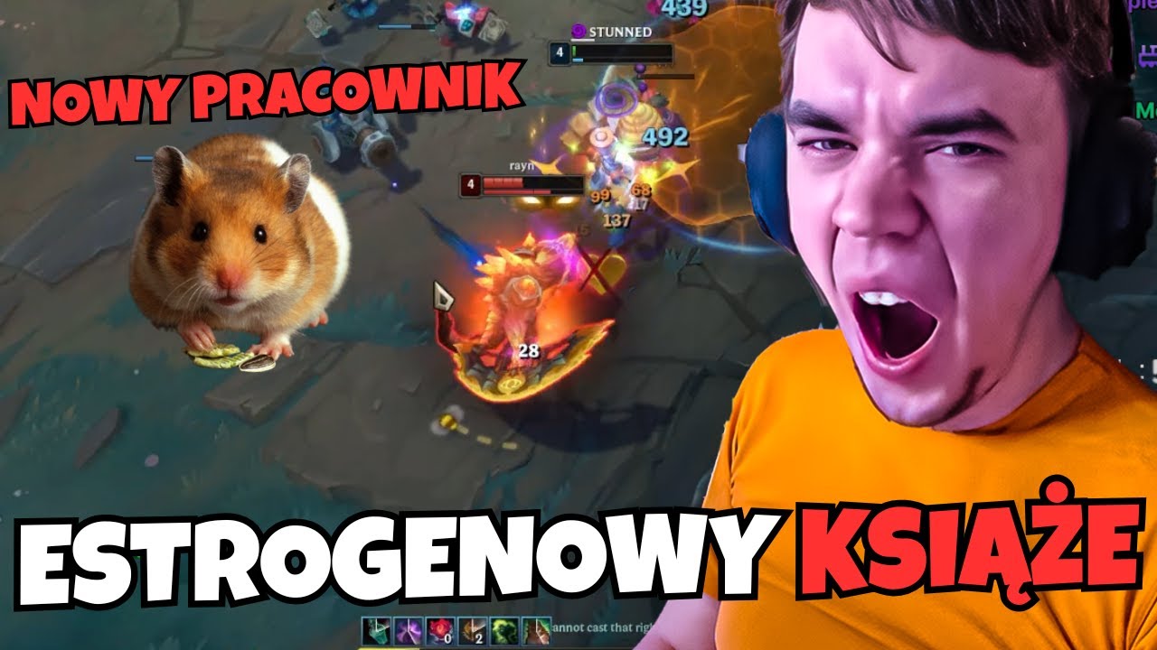 RANDOMBRUCE TRYSKA ESTROGENEM | NOWY PRACOWNIK W DOMU KARDASIÓW